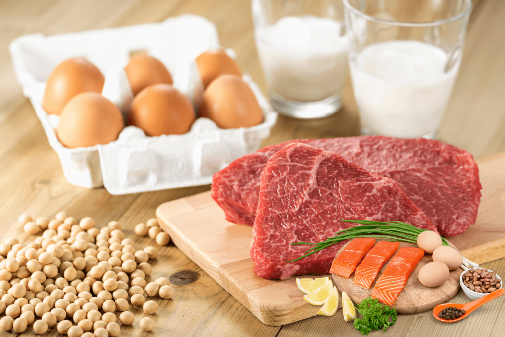 Eat plenty of protein-rich foods