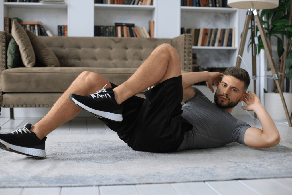 ab exercises at home