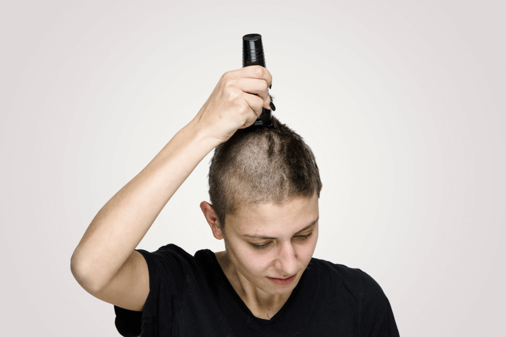 how to cut your own hair